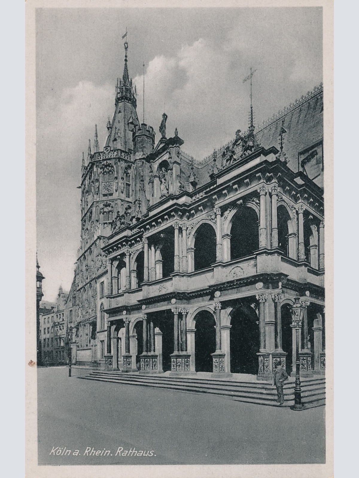AK, Köln am Rhein, Rathaus, Nordrhein-Westfalen, Deutschland (S426)