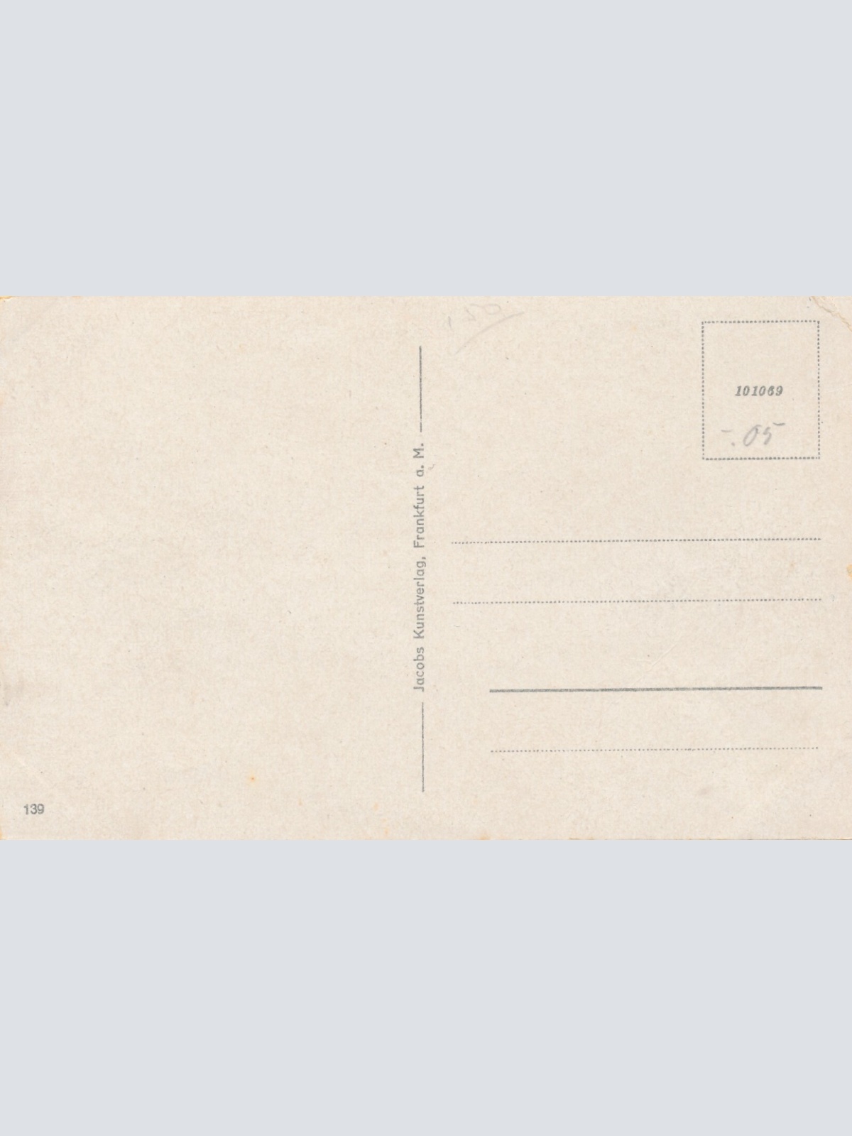 AK, Frankfurt am Main, Goethehaus, Hessen, Deutschland (S420)