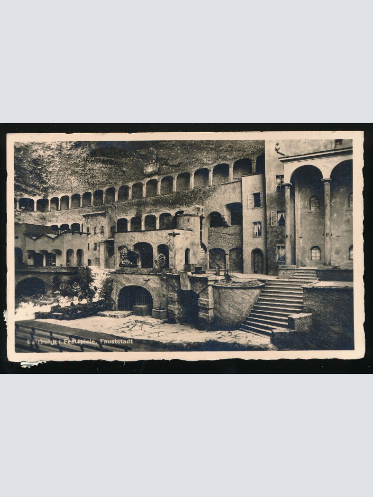 AK aus Salzburg Festspiele Fauststadt (4003)