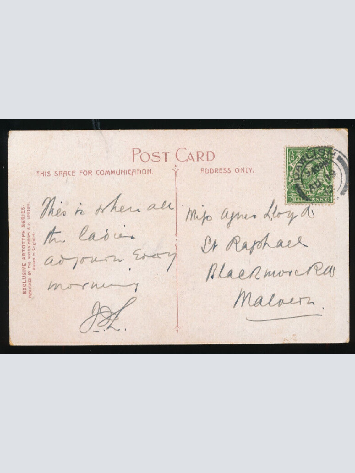 AK aus Dawlish - Sündenland England (4010)