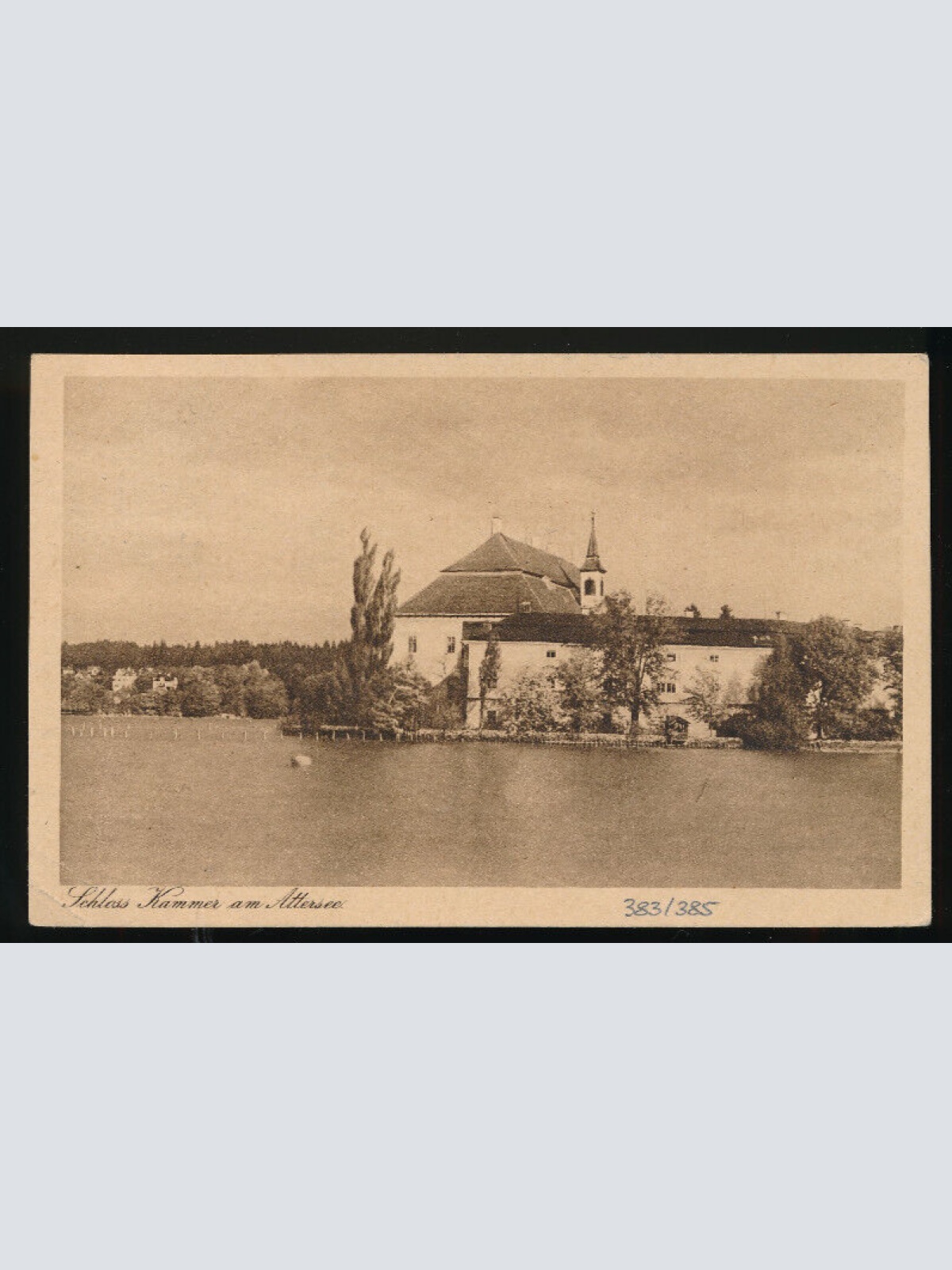 AK aus Kammer am Attersee mit Schloss Oberösterreich (4139)