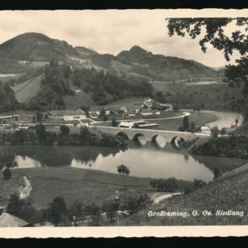 AK aus Großraming mit Siedlung Aschau Oberösterreich (4594)