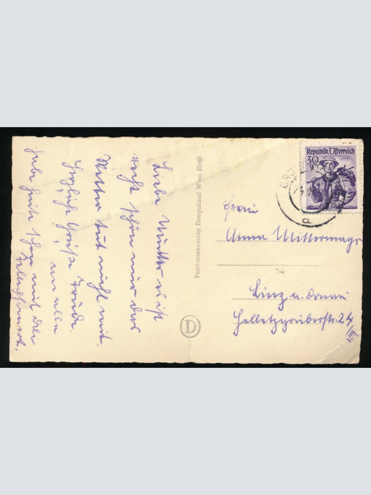 AK aus Großraming mit Siedlung Aschau Oberösterreich (4594)