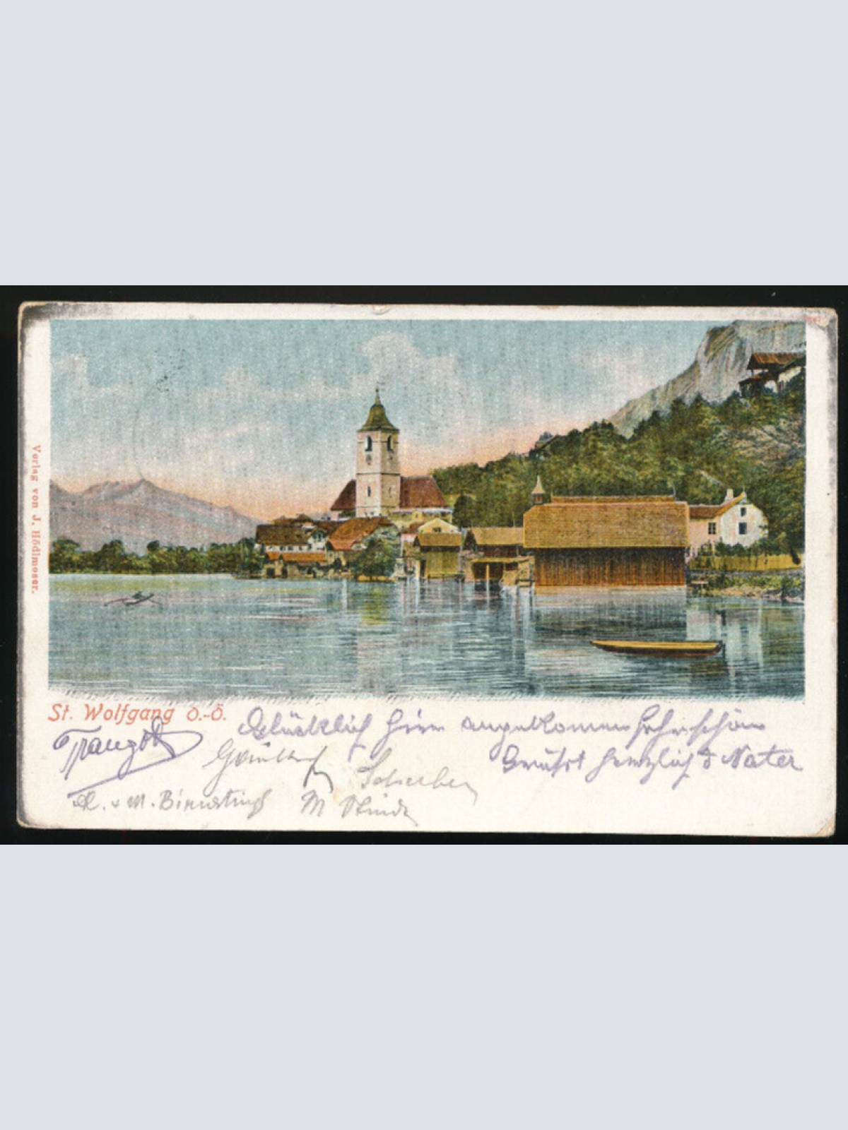 AK aus St.Wolfgang Oberösterreich (4137)