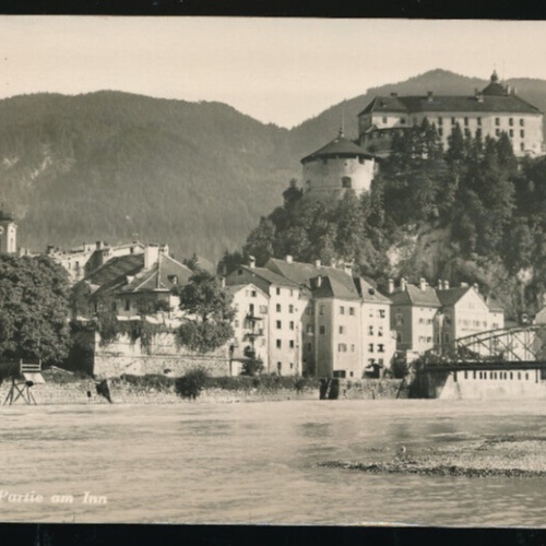 AK aus Kufstein mit Inn Tirol (4580)