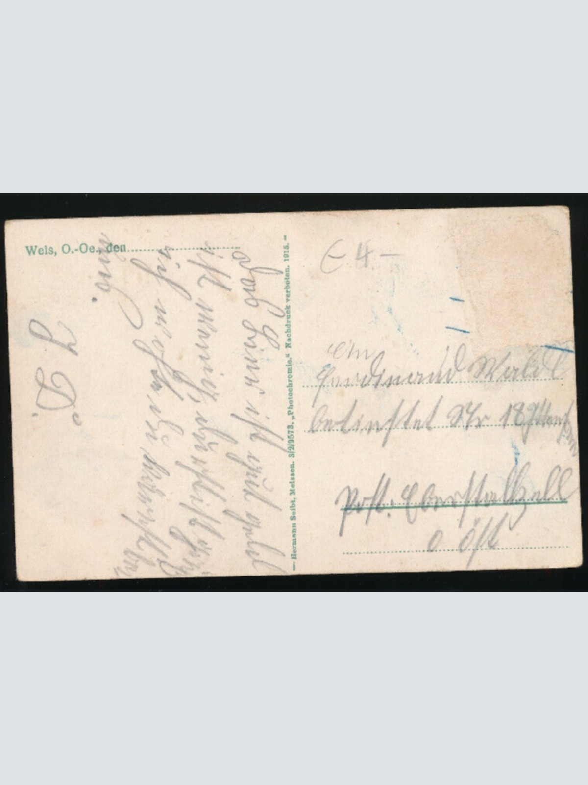 AK aus Wels Oberösterreich (4126)