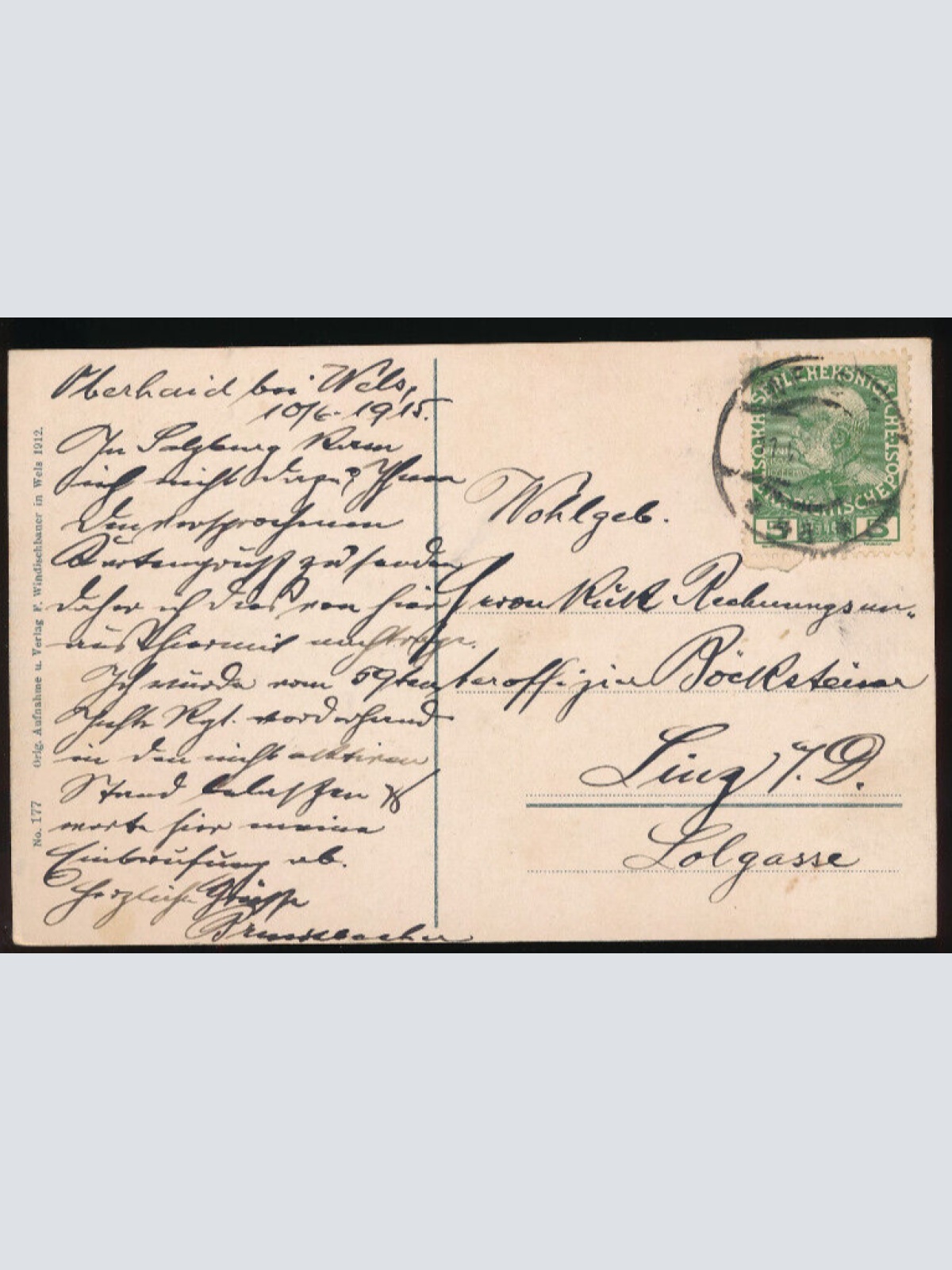 AK aus Wels Oberösterreich (4127)