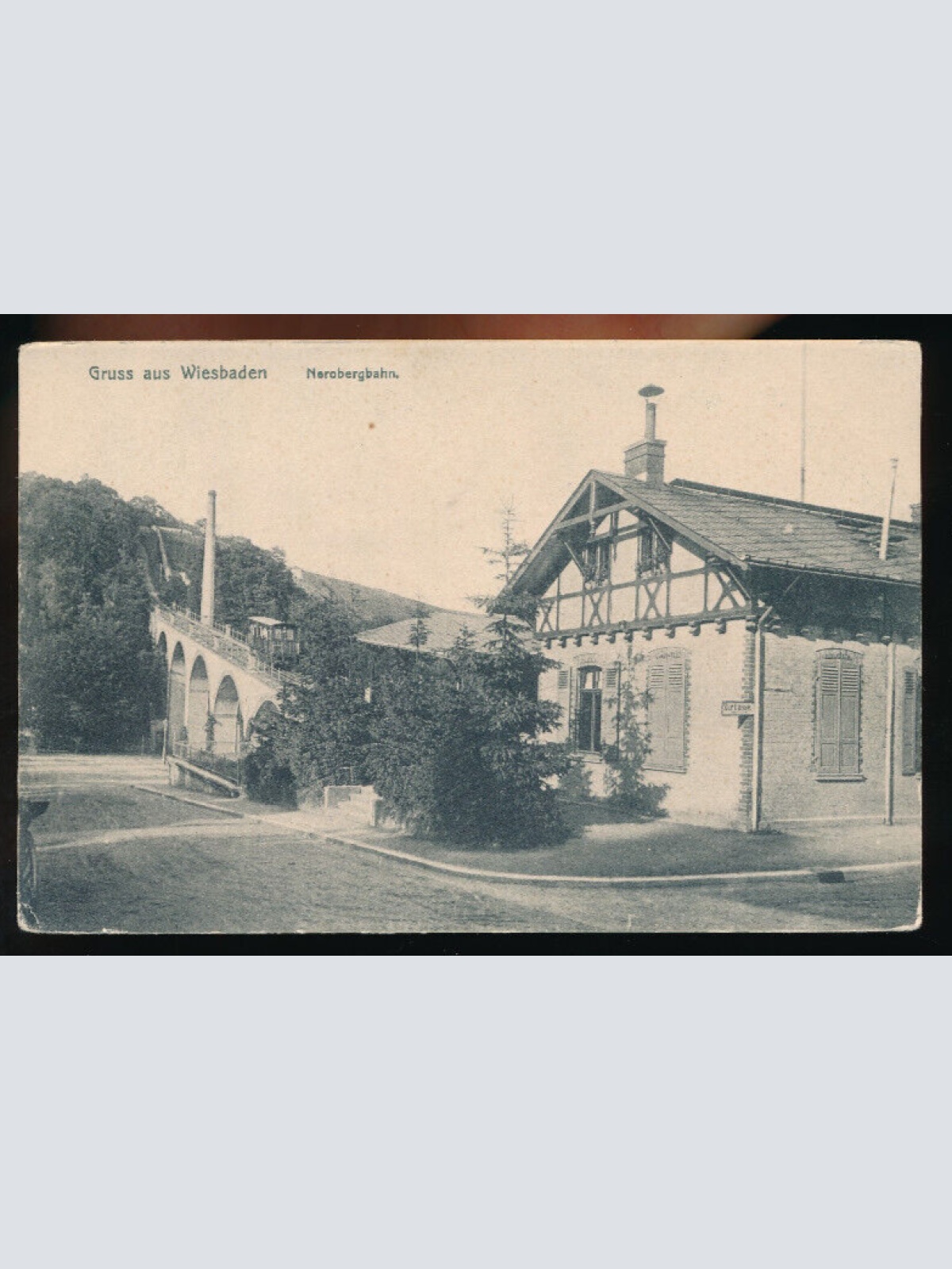 AK aus Wiesbaden Nerobergbahn Hessen (4634)