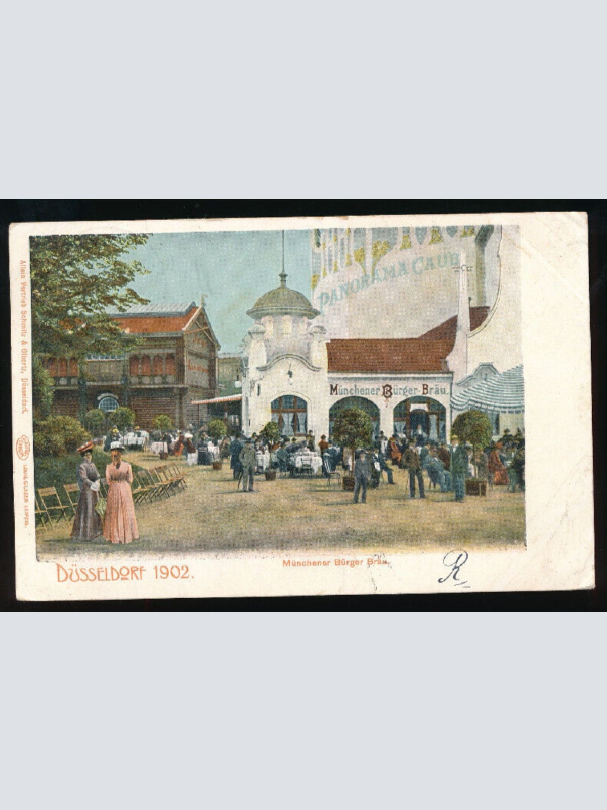 AK aus Düsseldorf Münchner Bürger Bräu Nordrhein-Westfalen (4641)