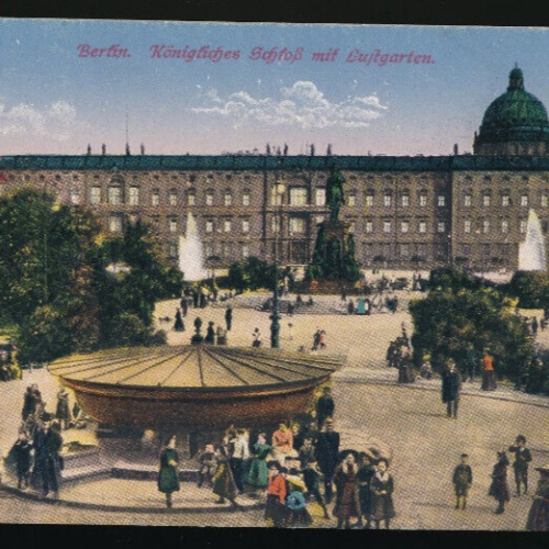 AK aus Berlin Königliches Schloß mit Lustgarten (4724)
