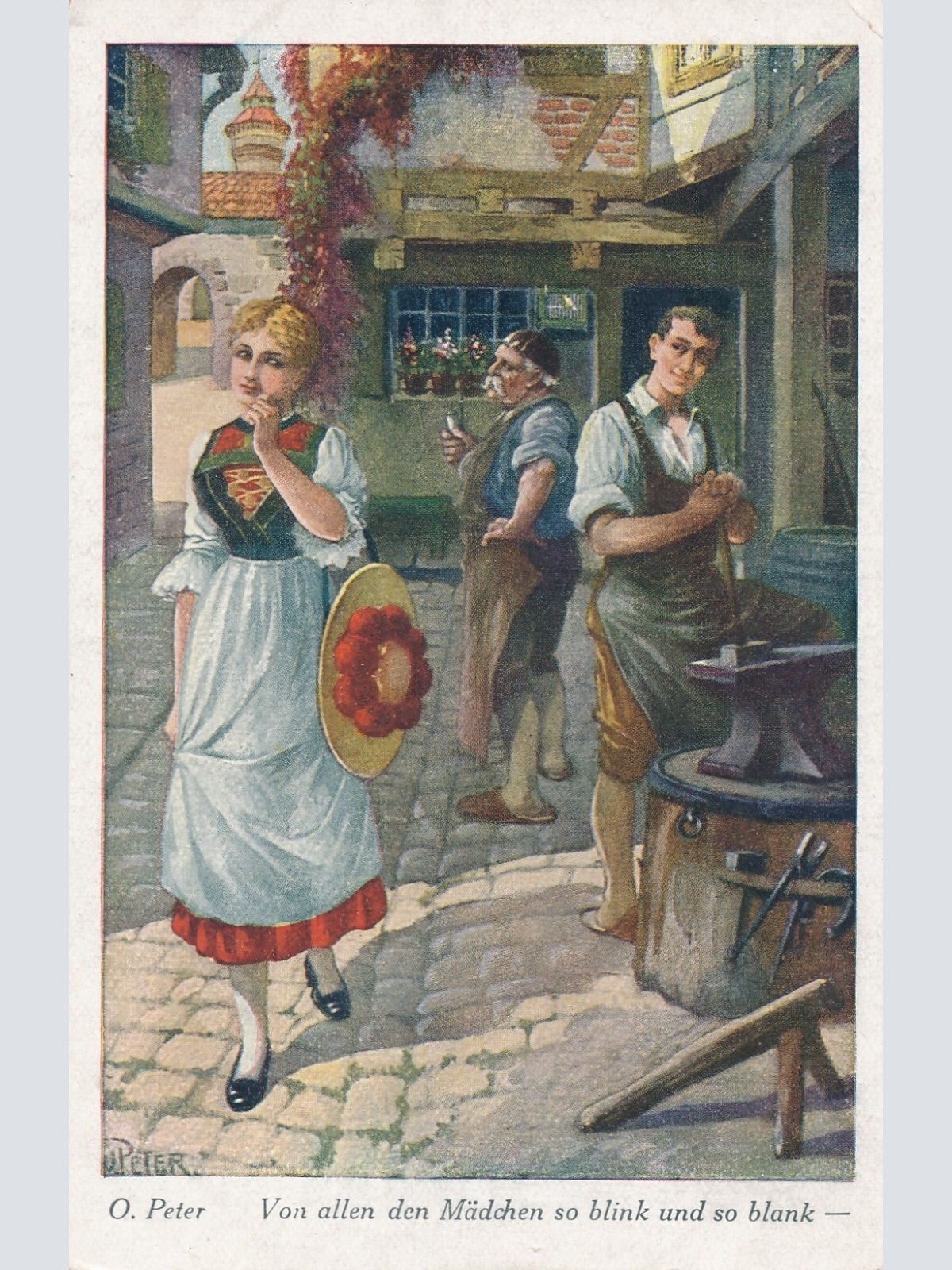 AK, O. Peter, Von allen den Mädchen so blink und so blank (S476)