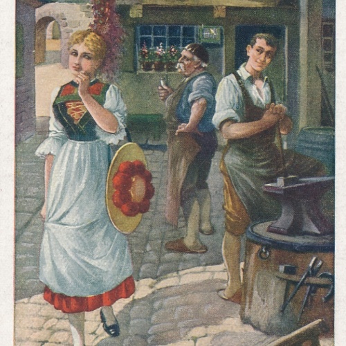 AK, O. Peter, Von allen den Mädchen so blink und so blank (S476)