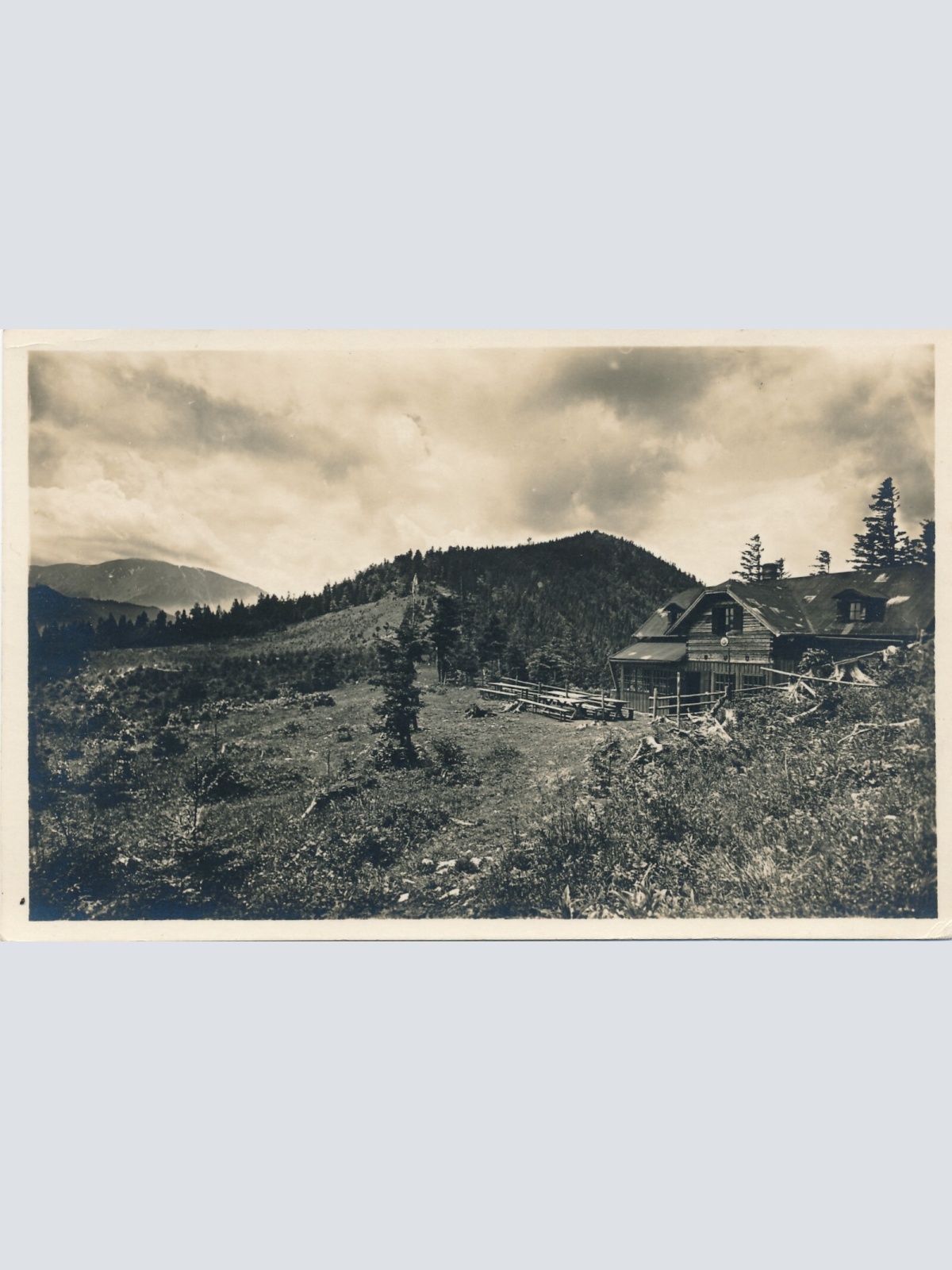 AK, Naturfreundehaus auf dem Öhler, Niederösterreich (S459)