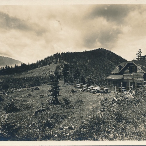 AK, Naturfreundehaus auf dem Öhler, Niederösterreich (S459)