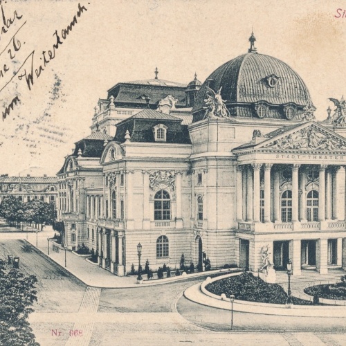 AK, Graz, Steiermark, Stadttheater, Österreich (S481)