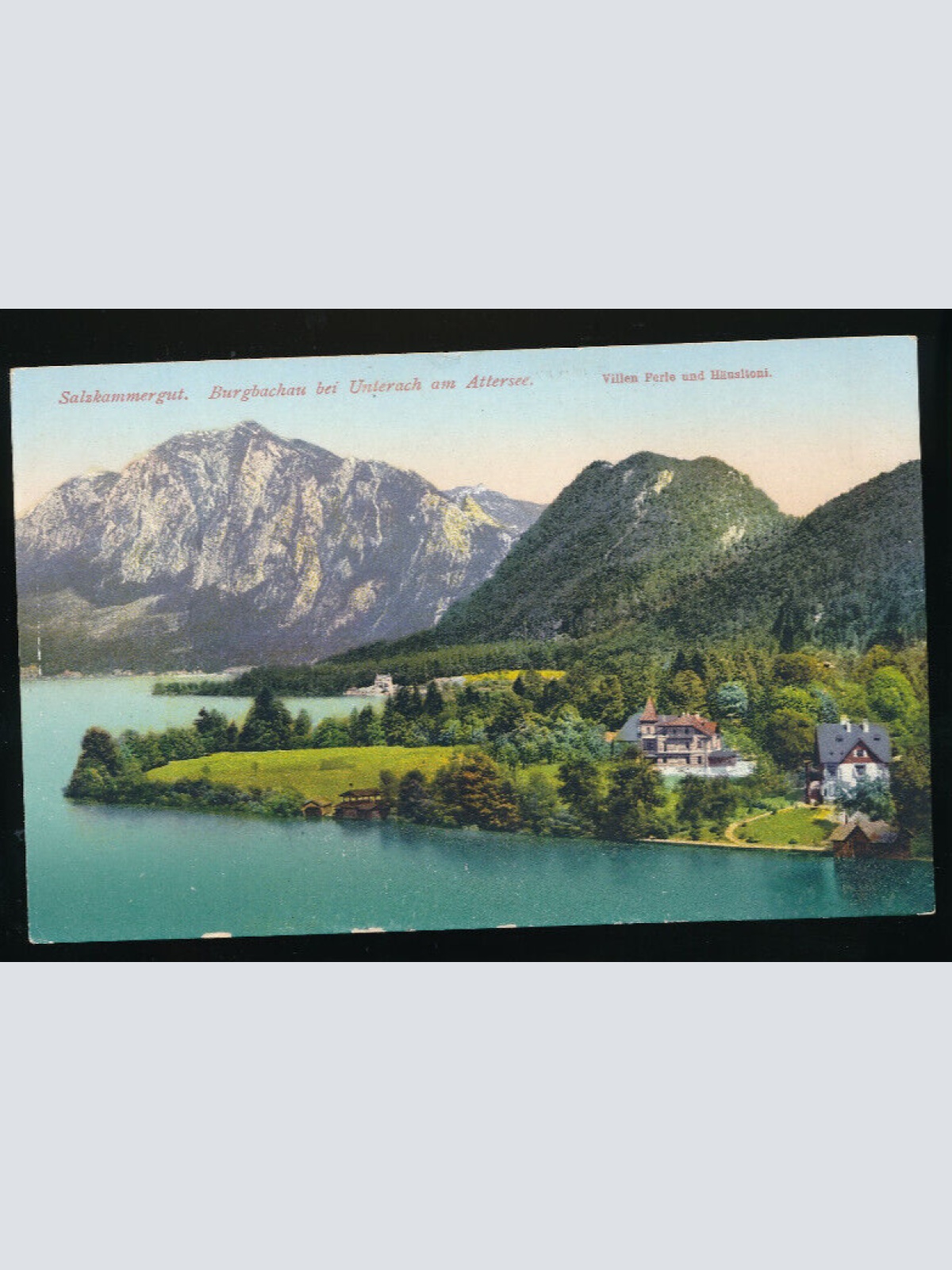 AK aus Unterach am Attersee Oberösterreich (4740)