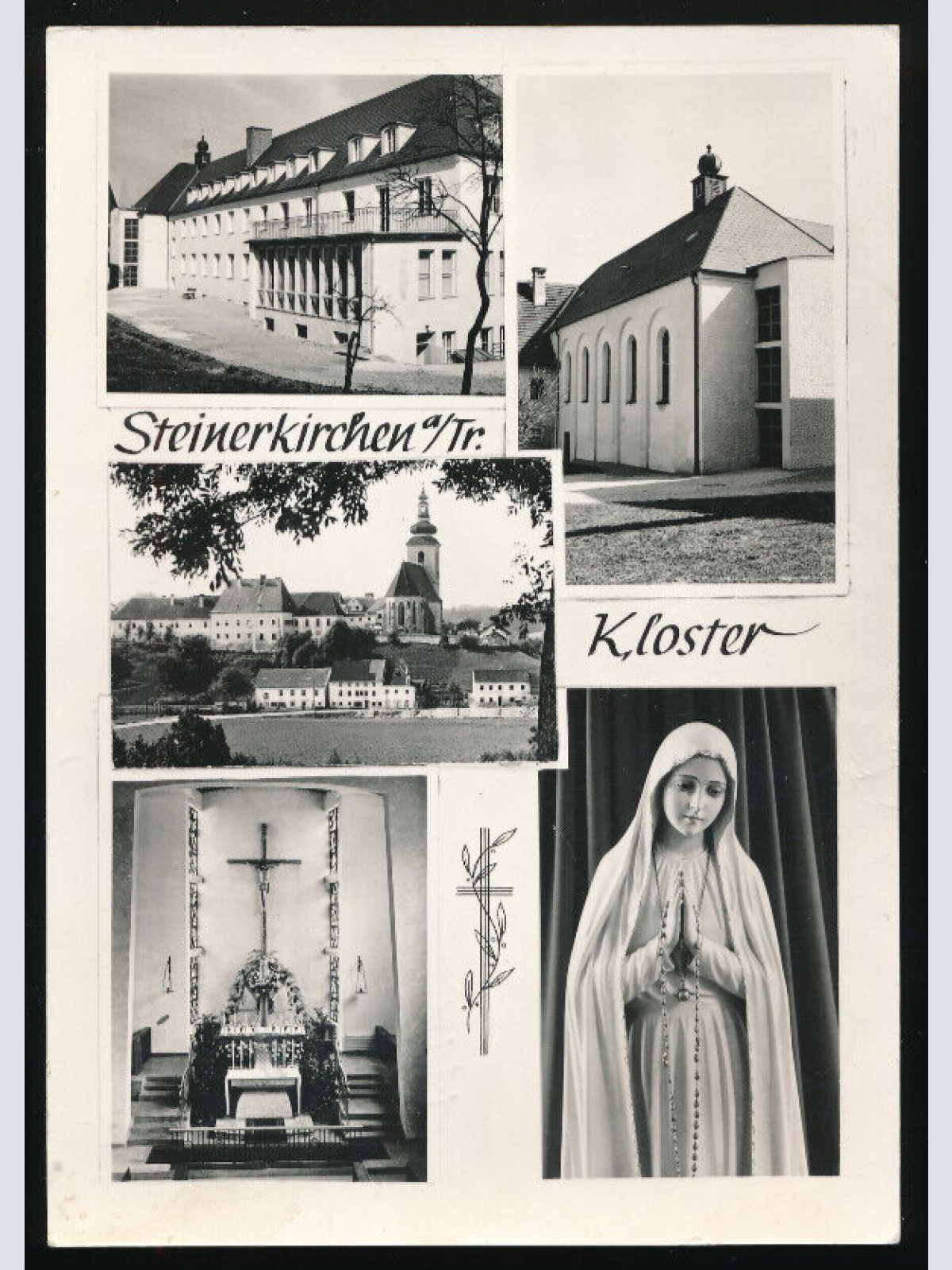 AK aus Steinerkirchen mit Kloster Oberösterreich (4747)