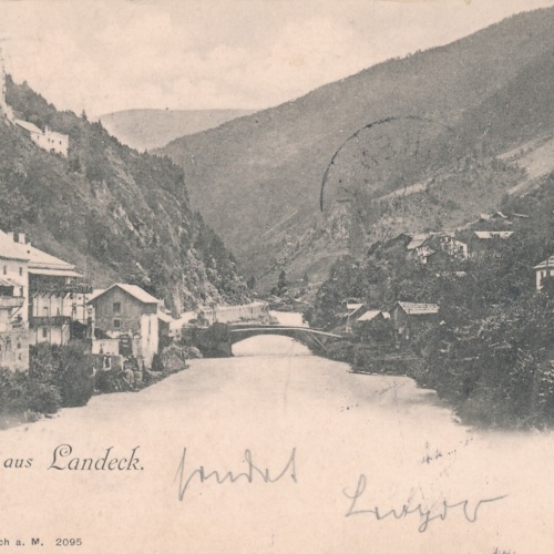AK, Gruß aus Landeck, Tirol, Österreich (S482)