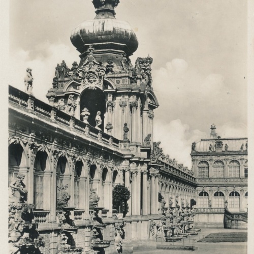 AK, Dresden, Zwinger-Kronentor, Sachsen, Deutschland (S434)