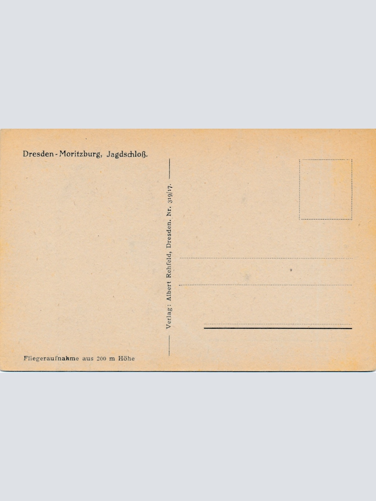 AK, Dresden - Moritzburg, Jagdschloss, Sachsen, Deutschland (S437)