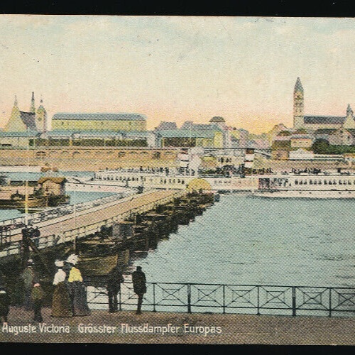 AK aus Köln - Cöln mit Flussdampfer Nordrhein - Westalen (4699)