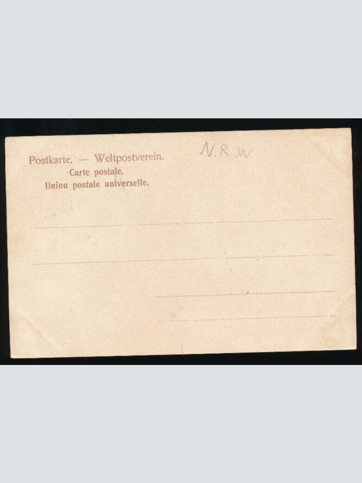 AK aus Bonn auf dem alten Zoll Nordrhein - Westalen (4700)