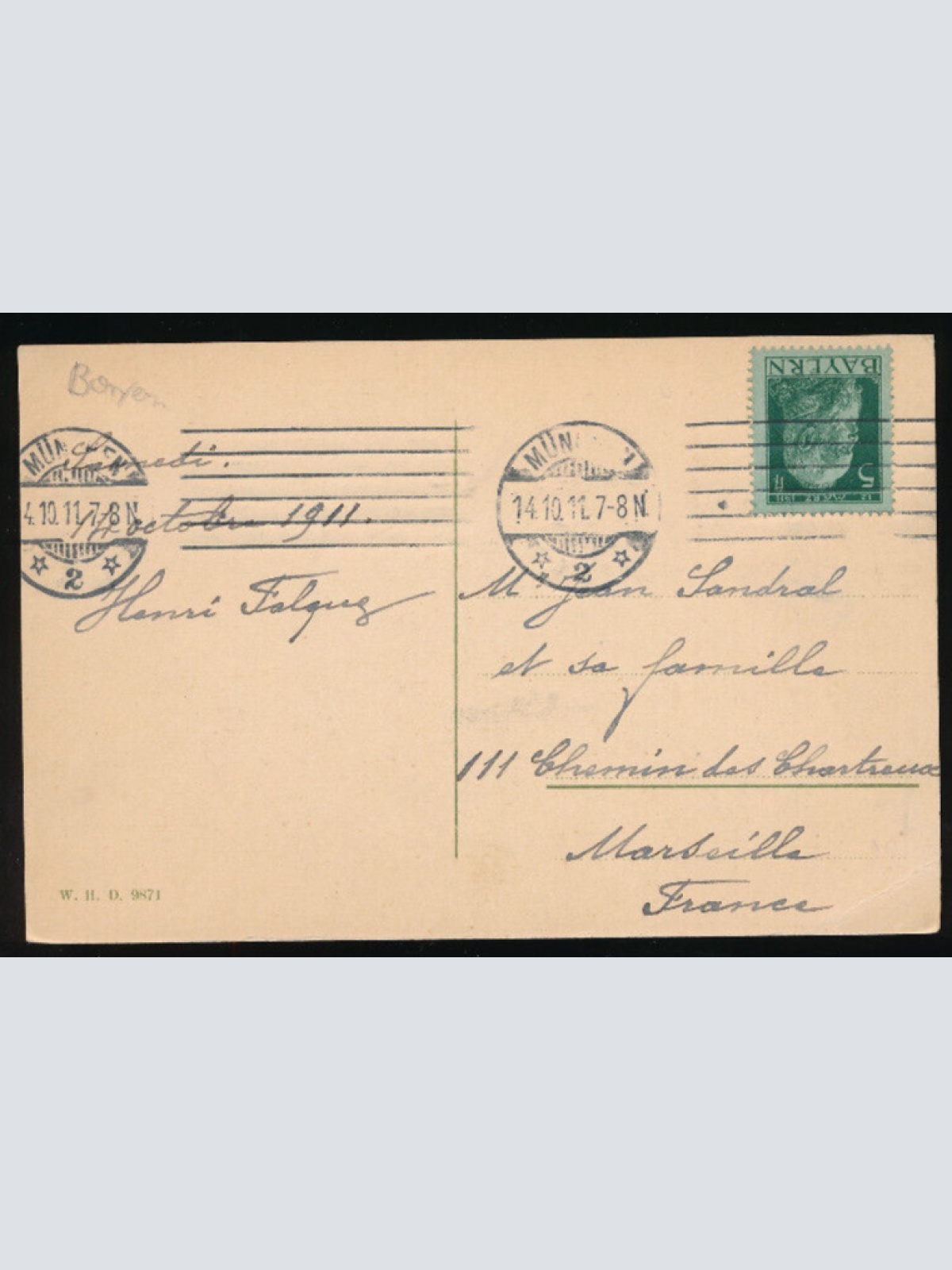 AK aus München Marienplatz Bayern (4720)