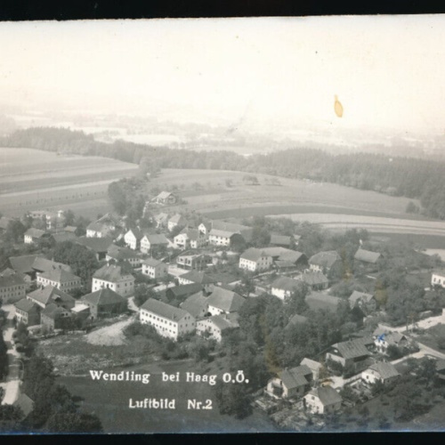 AK aus Wendling bei Haag Luftbild Nr.2 Oberösterreich (4419)