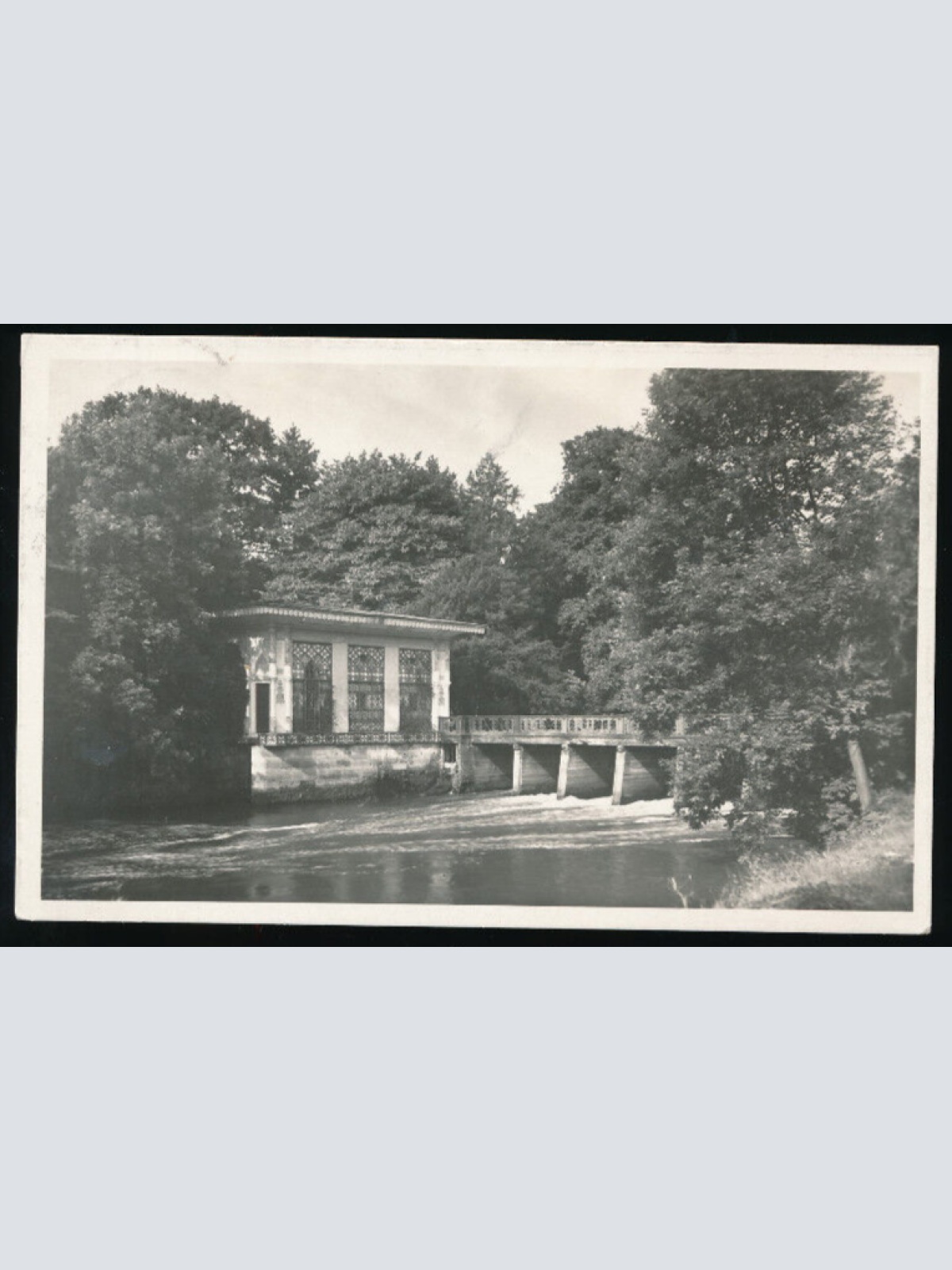 AK aus Eisgrub Wasserwerk Tschechoslowakei (4430)