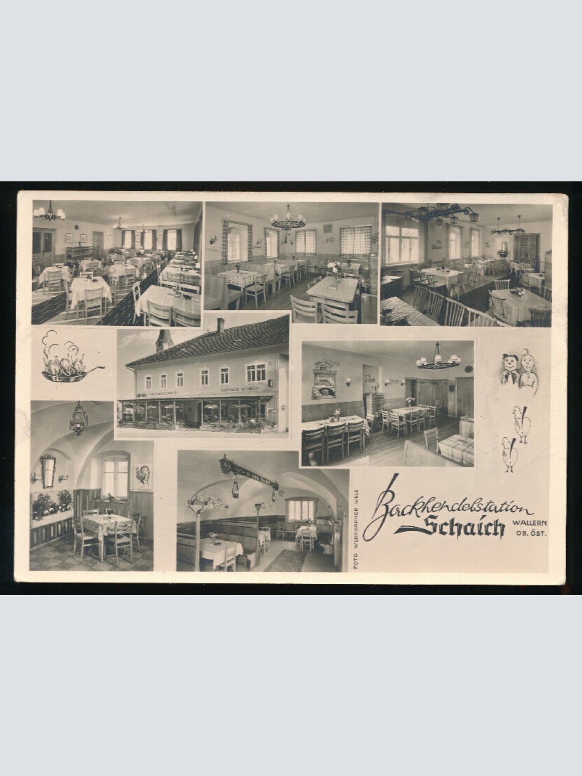 AK aus Wallern Backhändelstation Schaich Oberösterreich (4416)