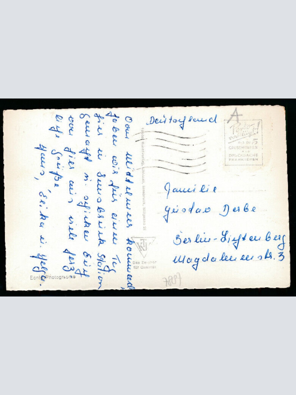 AK aus Innsbruck Maria Theresienstraße Tirol (4503)