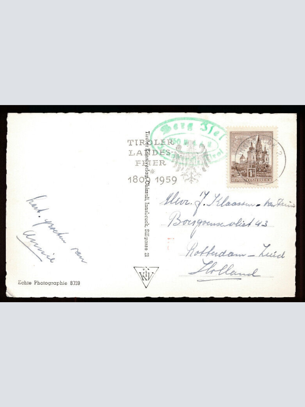 AK aus Innsbruck Mehrbildkarte Tirol (4504)