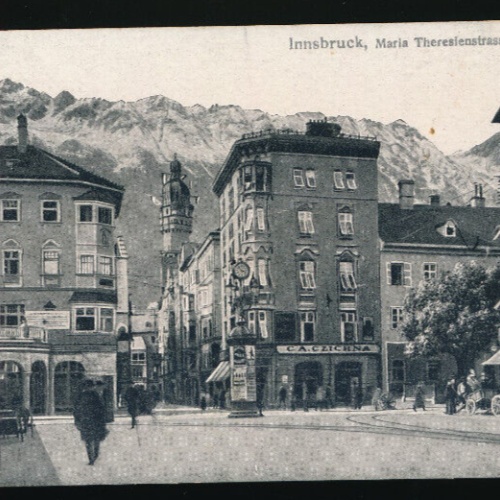 AK aus Innsbruck Maria Theresienstrasse Tirol (4505)