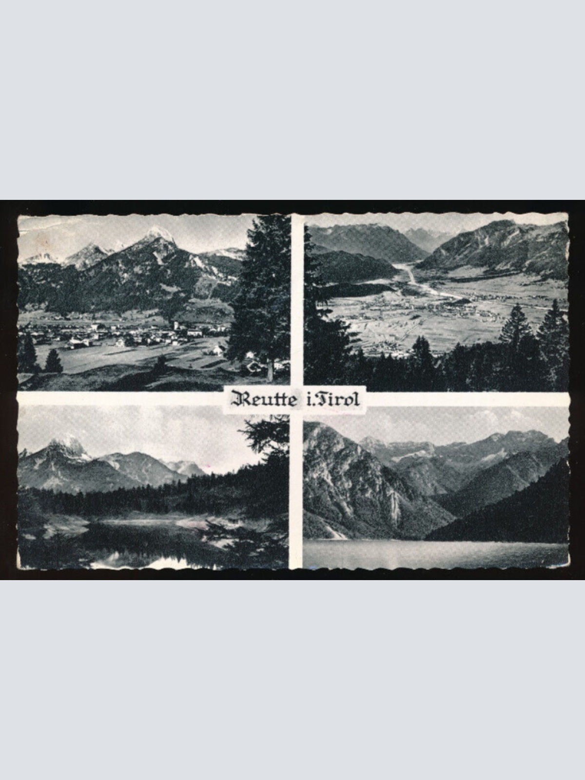 AK aus Reutte Mehrbildkarte Tirol (4499)