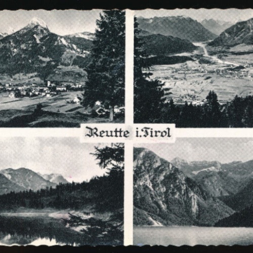 AK aus Reutte Mehrbildkarte Tirol (4499)