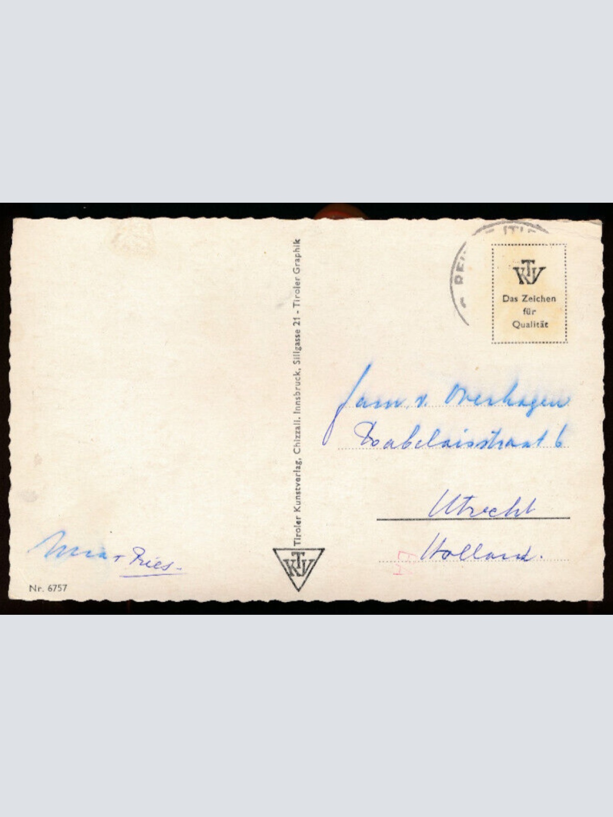 AK aus Reutte Mehrbildkarte Tirol (4499)