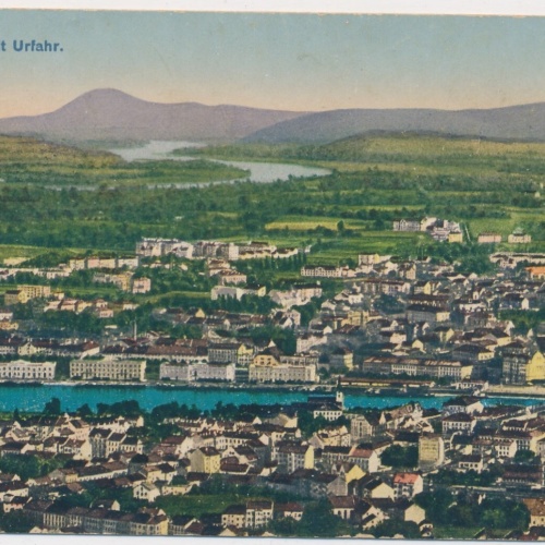 AK, Linz an der Donau mit Urfahr, Oberösterreich (S567)