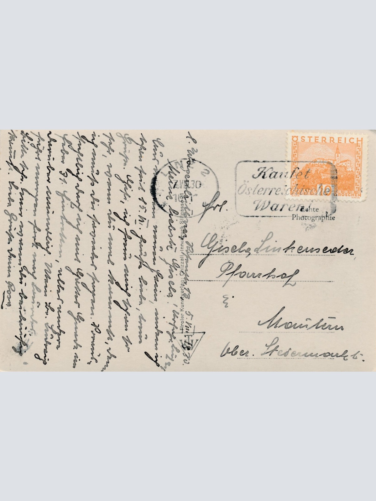 AK, Linz an der Donau, Jesuitenkloster am Freinberg, Oberösterreich (S573)