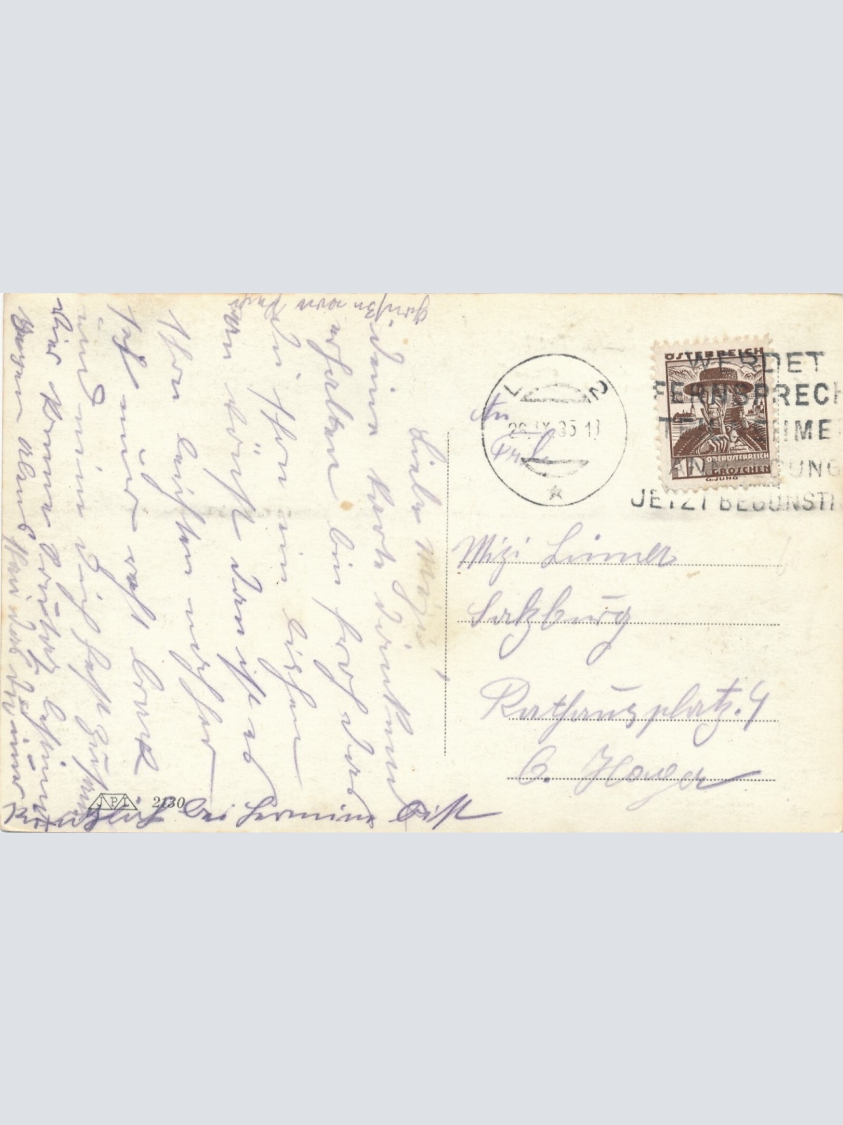 AK, Linz an der Donau, Oberösterreich (S576)