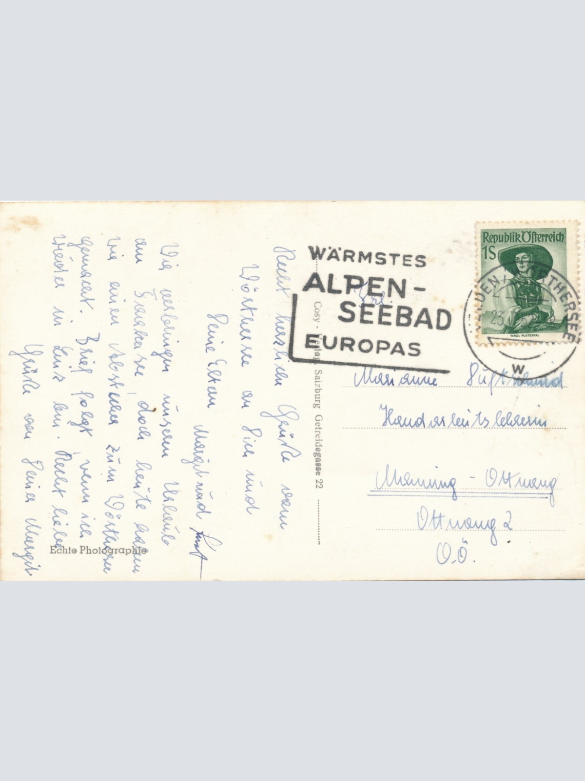 AK, Maria Wörth, Kärnten, Österreich (S589)