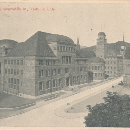 AK, Die neue Universität in Freiburg im Breisgau, Baden-Württemberg (S590)