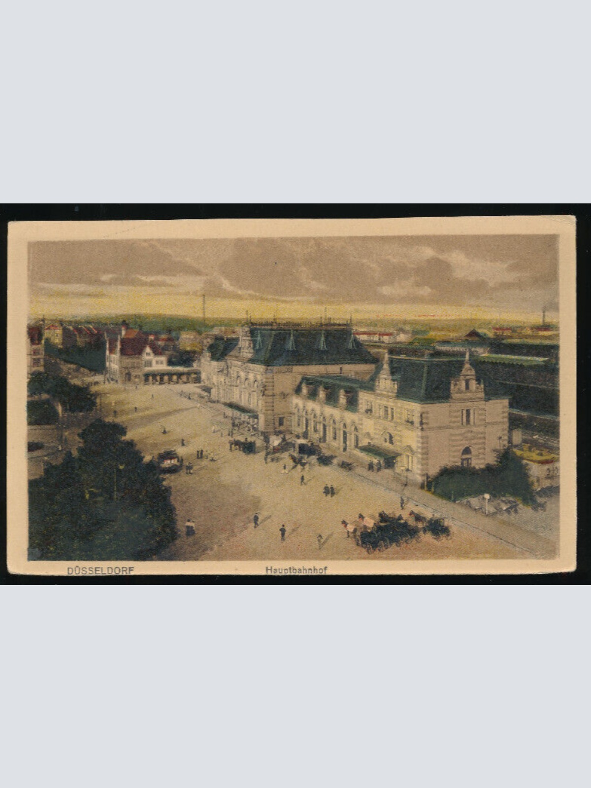 AK aus Düsseldorf Hauptbahnhof N.R.W (4548)