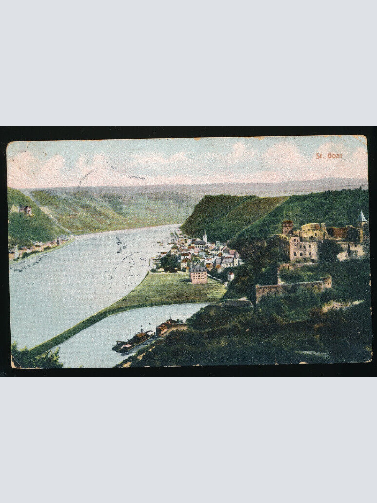AK aus St.Goar Rheinland - Pfalz (4540)