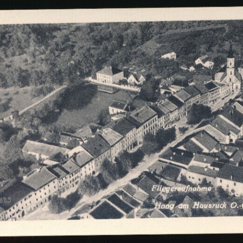 AK aus Haag am Hausruck Fliegeraufnahme Oberösterreich (4464)