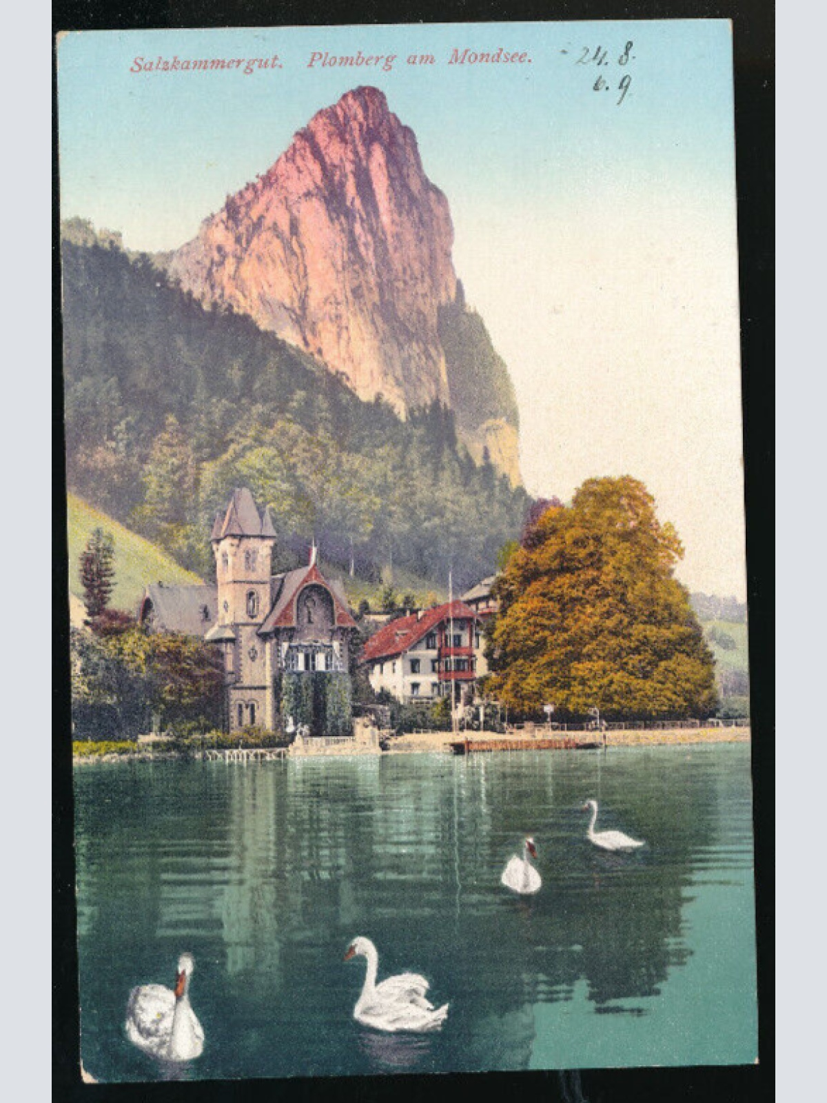 AK aus Plomberg am Mondsee Oberösterreich  (4822)