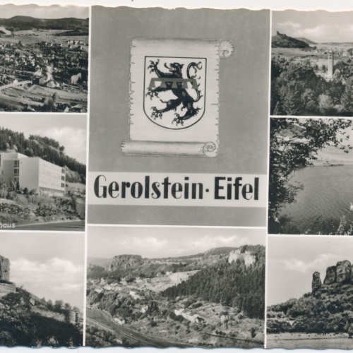 AK, Gerolstein, Eifel, St. Elisabeth-Krankenhaus, Rheinland-Pfalz  (S554)