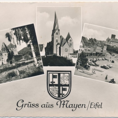 AK, Grüß aus Mayen / Eifel, Rheinland-Pfalz (S545)