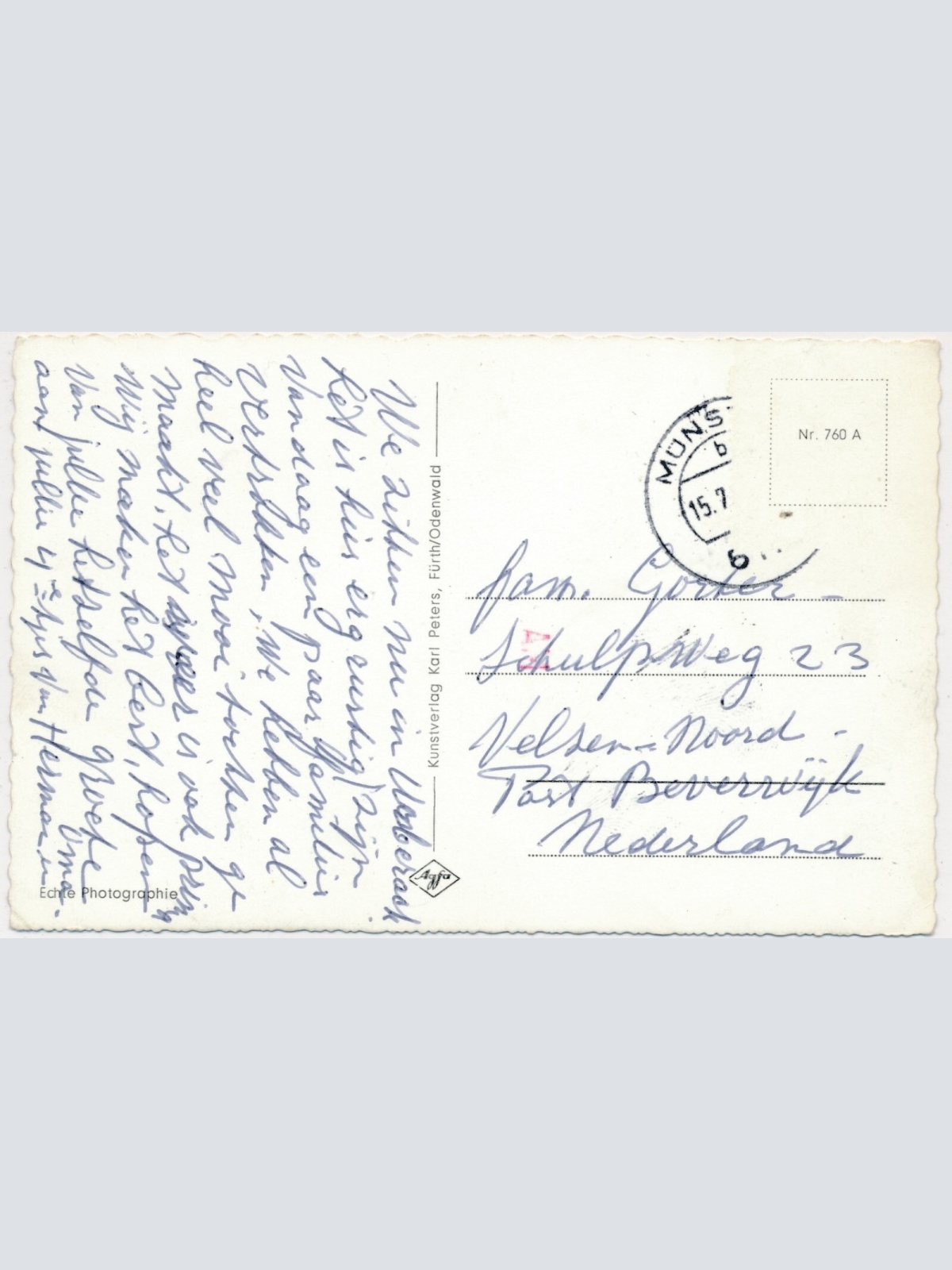 AK, Grüße aus Fürth im Odenwald, Hessen (S547)