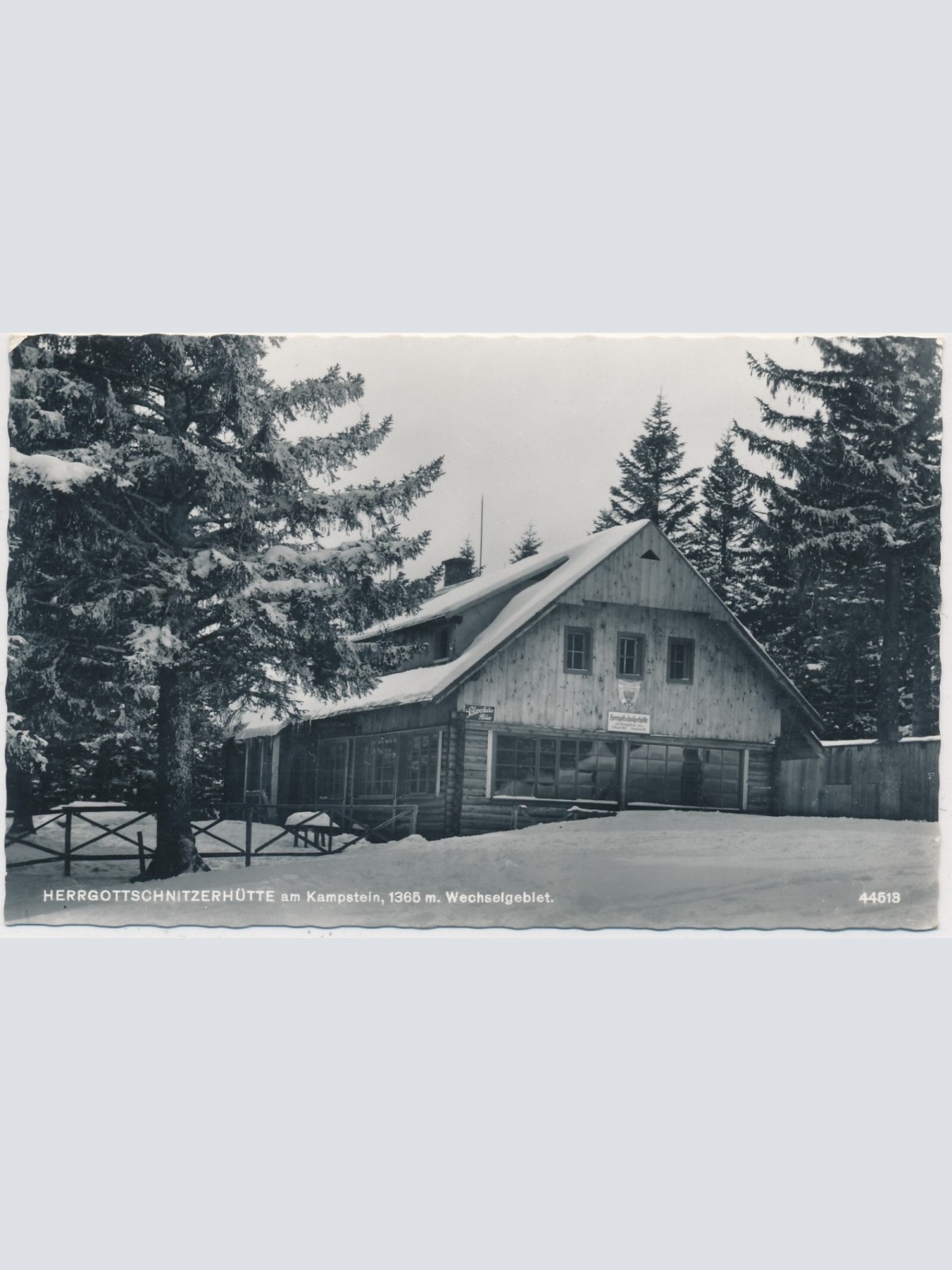 AK, Aspangberg Sankt Peter, Herrgottschnitzerhütte, Niederösterreich (S648)