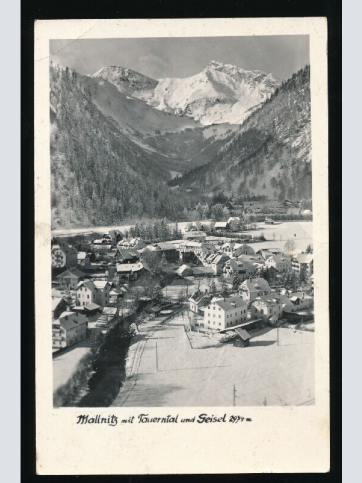 AK aus Mallnitz mit Tauerntal Kärnten (4912)